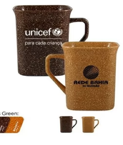 Caneca Quadrada 250ml Green