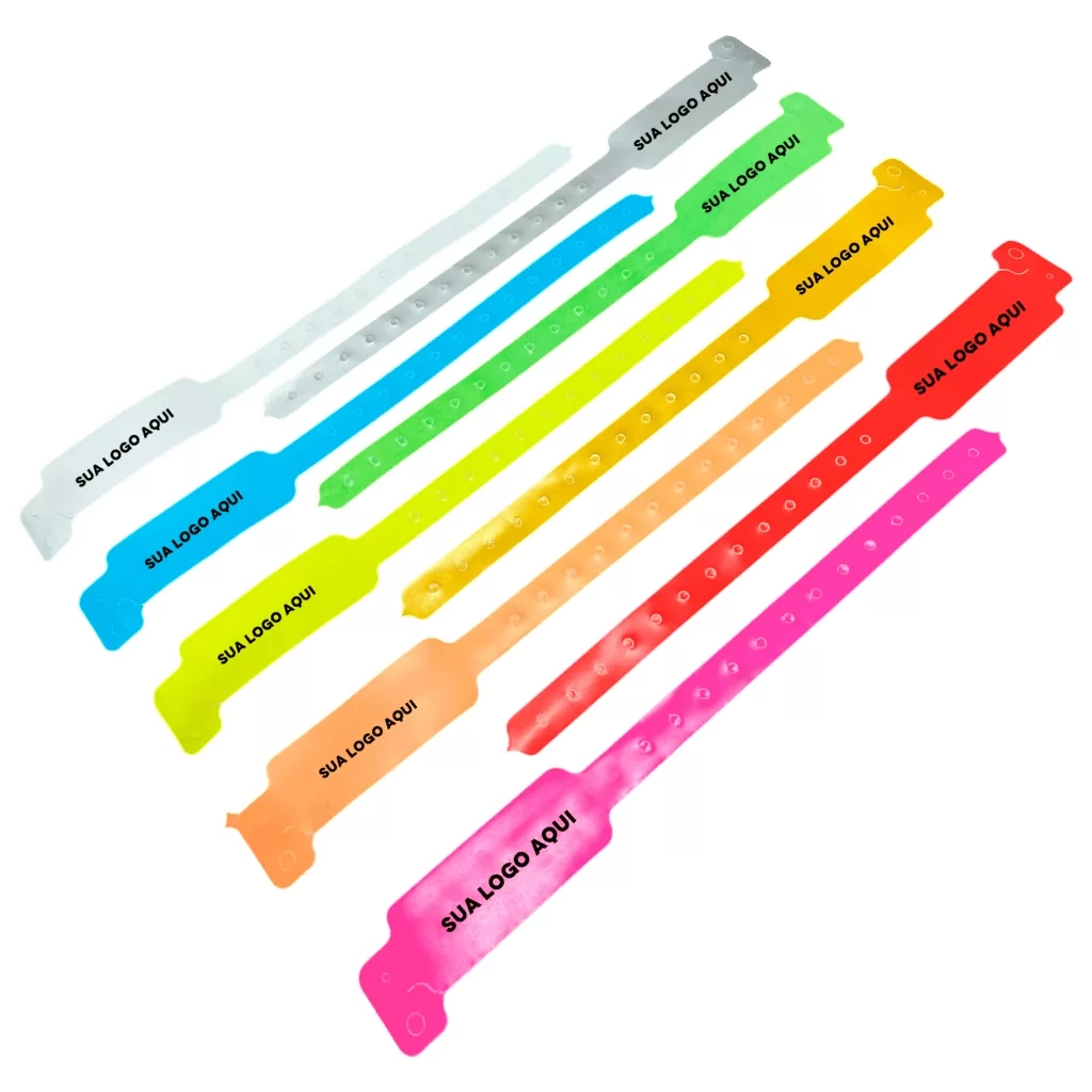Pulseira PVC com Impressão