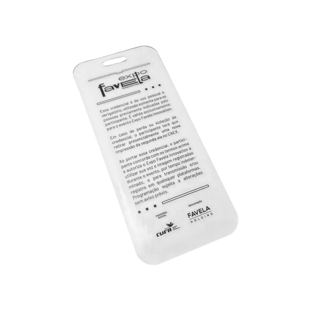 Credencial Medida Personalizada